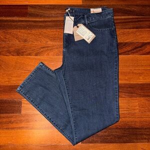 20W PrAna Blue Stretch Denim KAYLA Jeans ~ Women’s Plus Size Regular Length -NWT